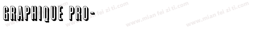 Graphique Pro字体转换